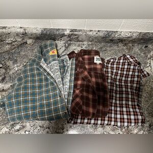 Oversized Button Ups - Lot of 3, Vintage